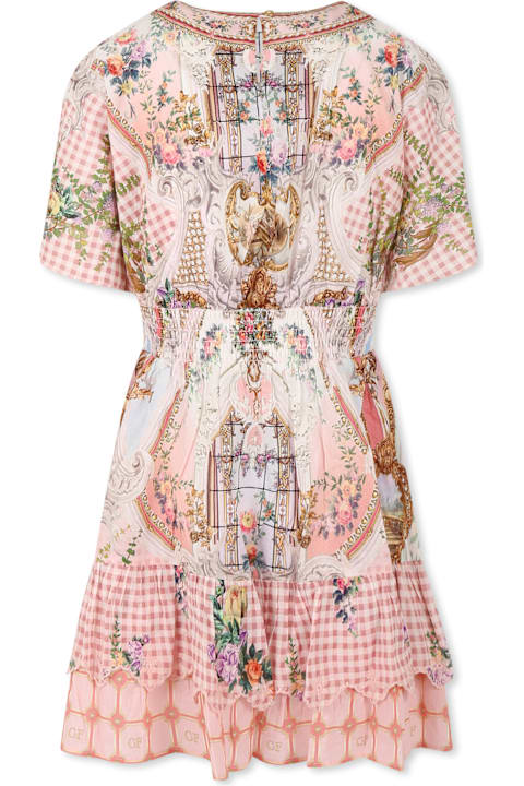Camilla for Women Camilla Pink Dress For Girl With Floral Print
