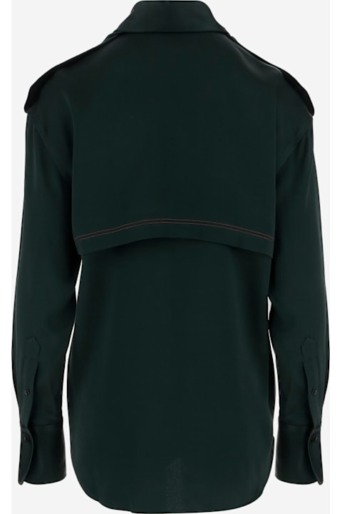 ウィメンズ Victoria Beckhamのトップス Victoria Beckham Viscose Blend Shirt