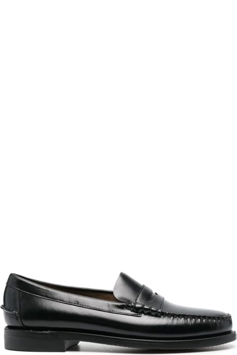 Sebago Loafers & Boat Shoes for Men Sebago Black Leather Loafers
