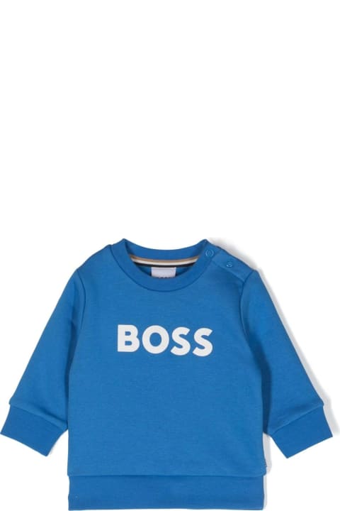 ベビーボーイズ Hugo Bossのニットウェア＆スウェットシャツ Hugo Boss Sweatshirt With Print