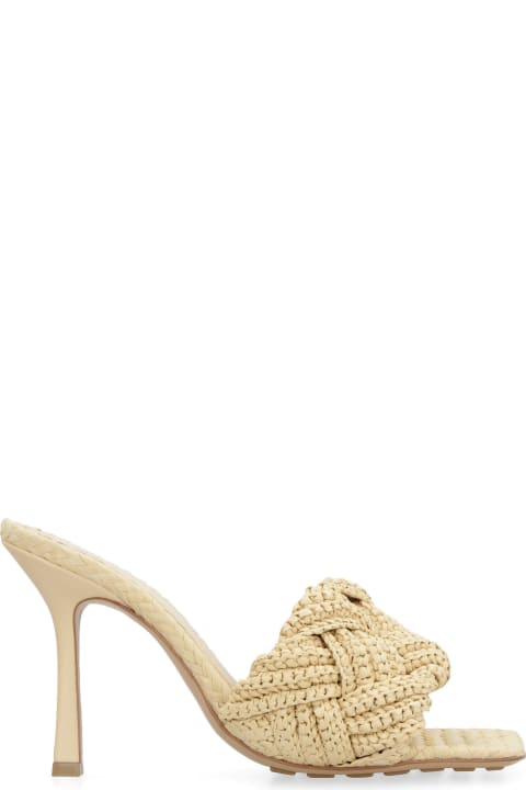 أدوات منزلية Bottega Veneta Lido Raffia Mules