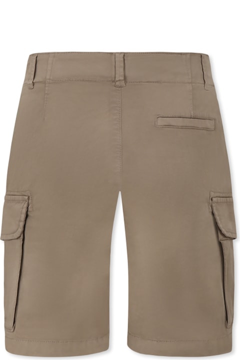 C.P. Company Undersixteen Bottoms for Boys C.P. Company Undersixteen Beige Shorts For Boy