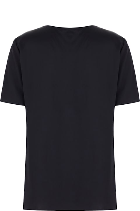Max Mara for Women Max Mara Black Silk Blouse