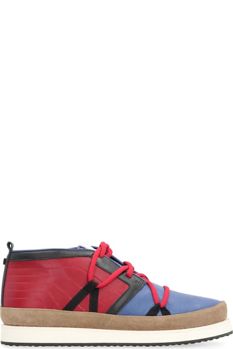 Homeware Volta Leather Mid-top Sneakers