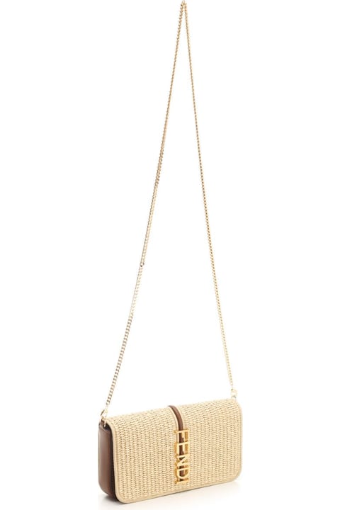 Fashion for Women Fendi "fendigraphy" Wallet On Chain