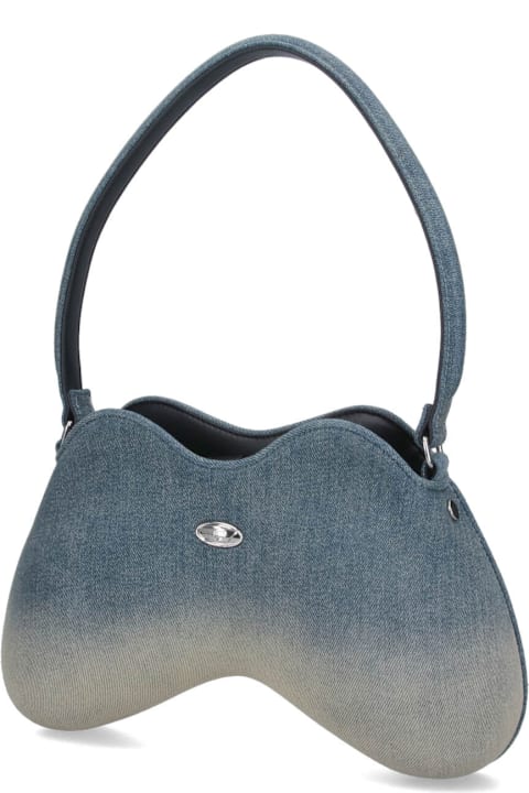 Diesel for Women Diesel 'double-d' Denim Shoulder Bag