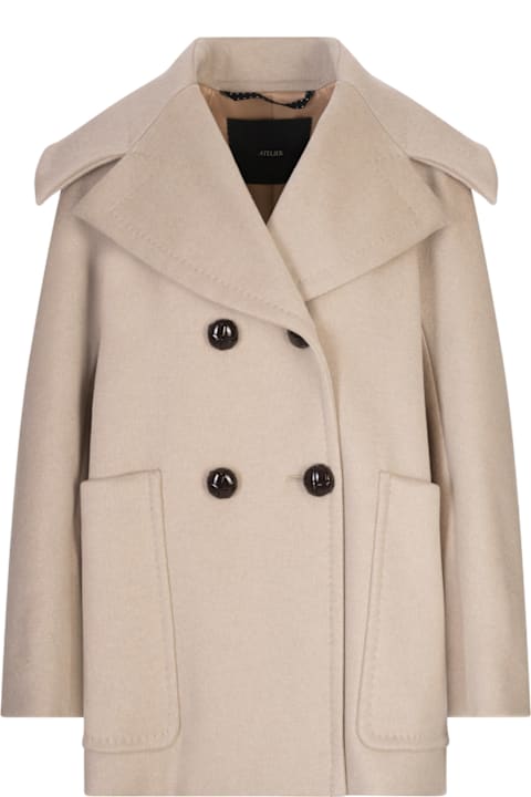 Max Mara for Men Max Mara Mario Double-breasted Cashmere Coat
