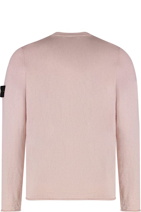 Stone Island Fleeces & Tracksuits for Men Stone Island Cotton Blend Crew-neck Sweatshirt