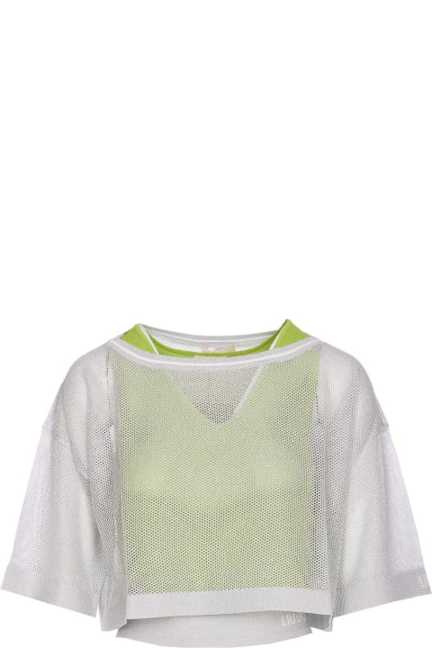 Liu-Jo Sweaters for Women Liu-Jo Crop T-shirt