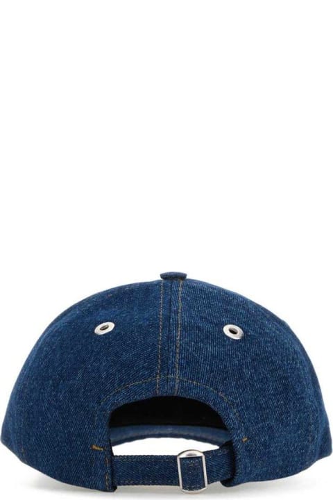 Ami Alexandre Mattiussi Hats for Women Ami Alexandre Mattiussi De Coeur Logo Embroidered Baseball Cap