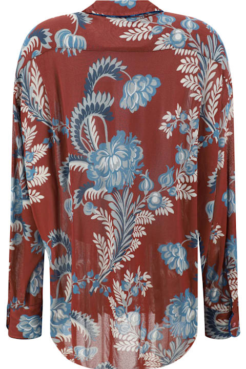 Homeware Etro Shirt With All-over Paisley Motiv