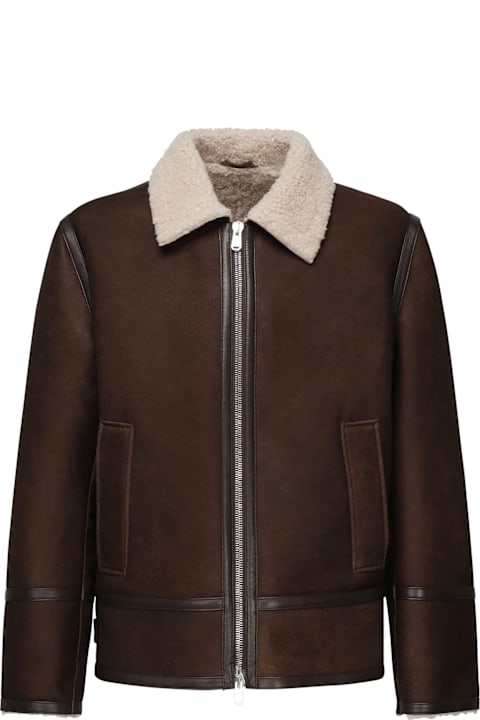 Dondup for Kids Dondup Shearling Collar Jacket