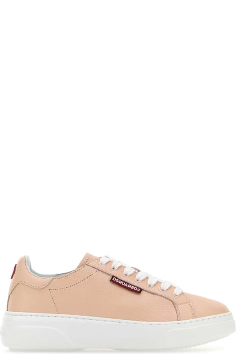 Dsquared2 for Women Dsquared2 Leather Bumper Sneakers