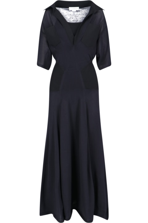 Victoria Beckham فساتين لـ السيدات Victoria Beckham Panelled Maxi Dress