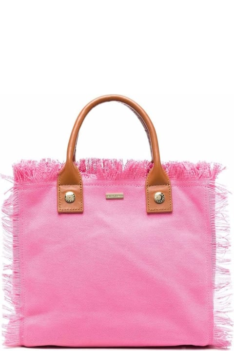 Pink Cotton Porto Cervo Shopper Bag