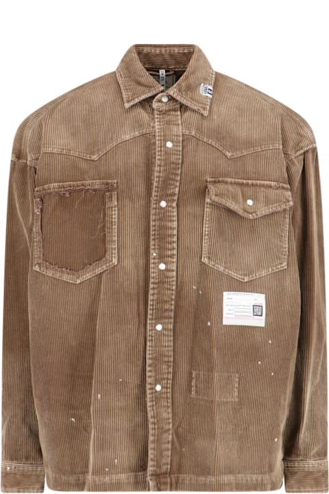 Mihara Yasuhiro Shirts for Men Mihara Yasuhiro Corduroy Shirt