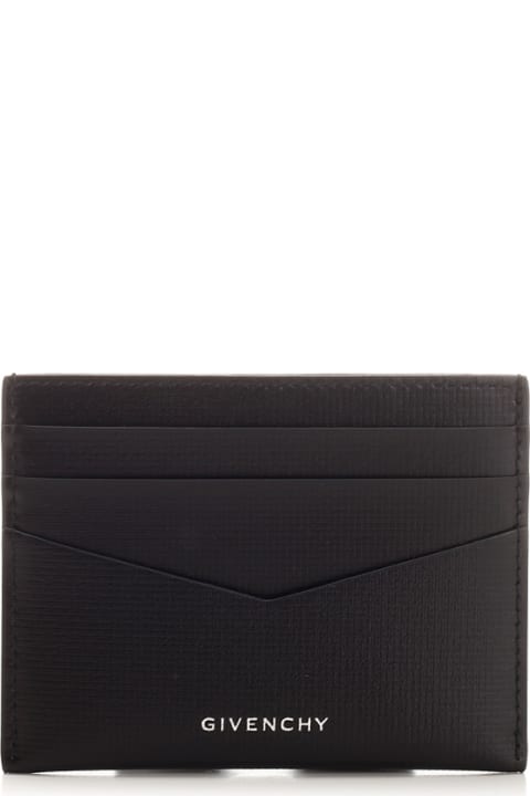 Givenchy for Men Givenchy Black Leather Card Holder