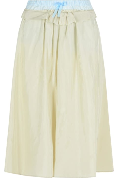 Skirts for Women Maison Margiela Green Viscose Skirt
