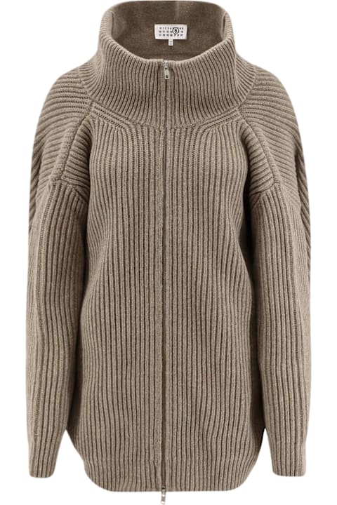 MM6 Maison Margiela Wool Blend Cardigan