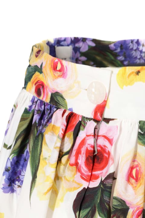 Bottoms for Girls Dolce & Gabbana Floral D&g Skirt