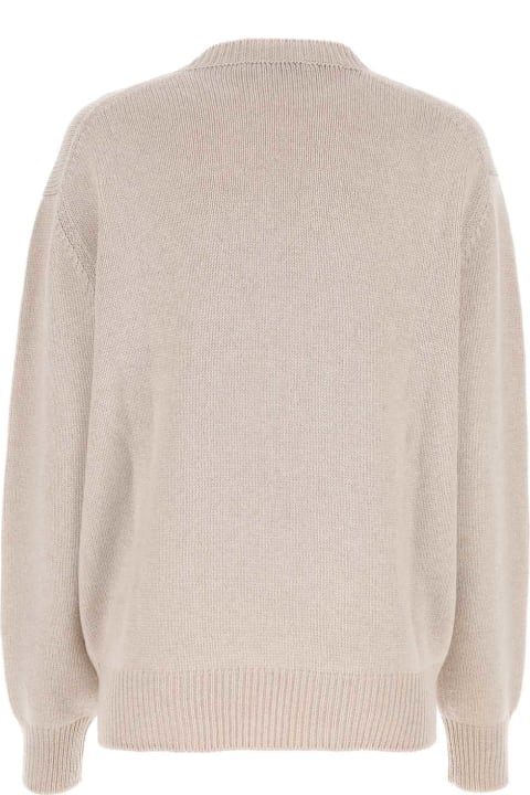 Clothing Sale for Women Prada Sand Cashmere Sweater