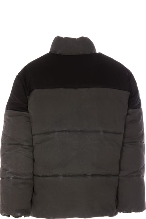 Guess Clothing for Men Guess Gusa Canvas Puffer Down Jacket