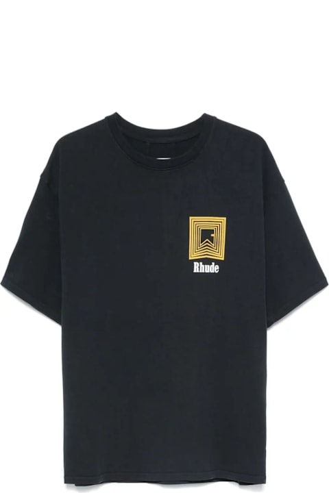 Rhude لـ Men Rhude Rhude T-shirts And Polos Blue