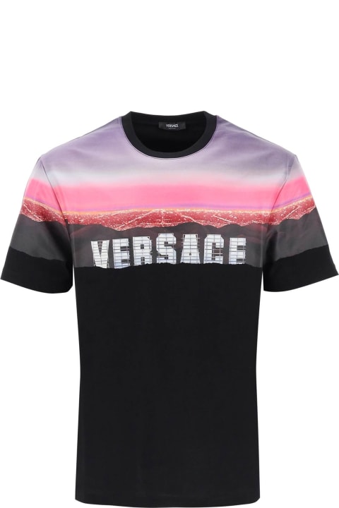 Versace Topwear for Men Versace 'versace Hills' T-shirt