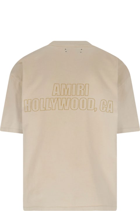 AMIRI Topwear for Men AMIRI "ma Eagle" Logo T-shirt