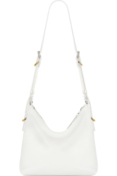 Fashion for Women Givenchy Voyou Crossbody Bag In Ivory Leather