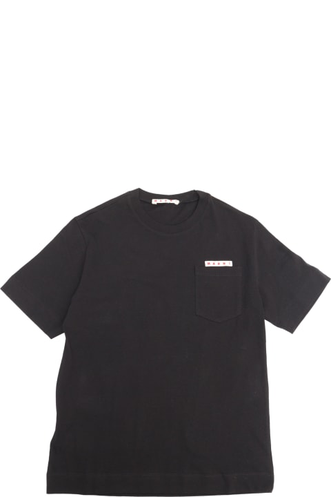 Marni for Kids Marni Black Cotton T-shirt