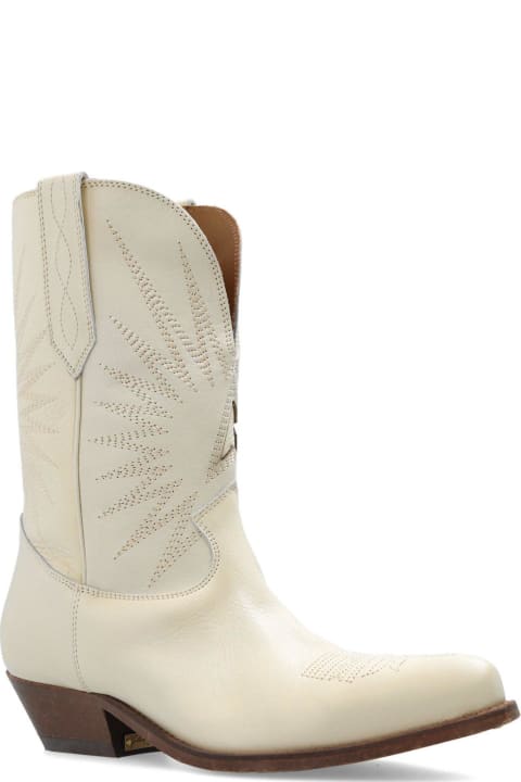 Fashion for Women Golden Goose Low Wish Star Cowboy Boots