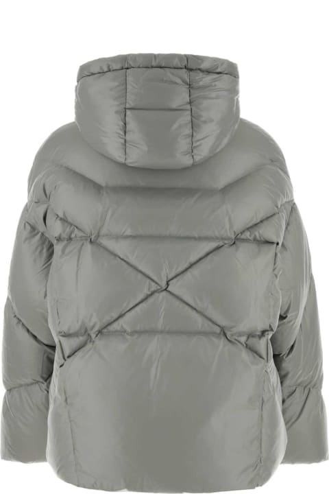 Khrisjoy Clothing for Women Khrisjoy Grey Nylon Down Jacket