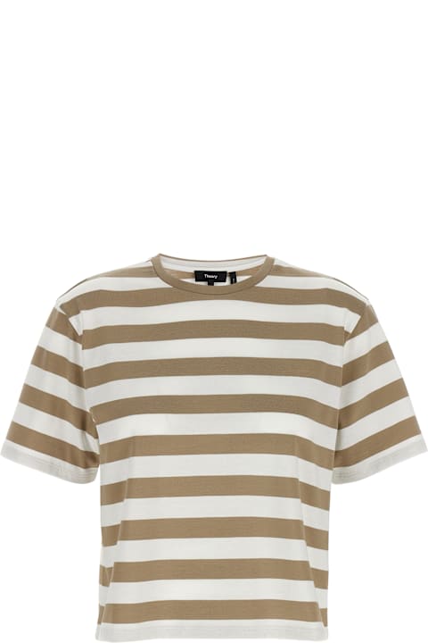 Theory Clothing for Women Theory Striped T-shirt