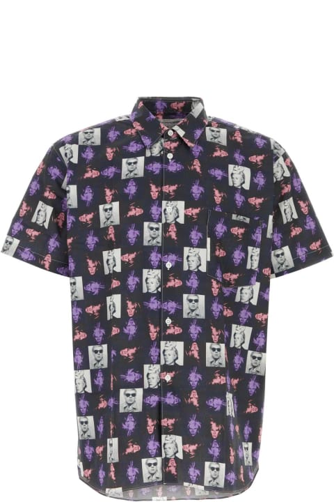 Shirts for Men Comme des Garçons Printed Poplin Shirt