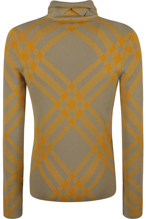 Sweater Season for Men Burberry Knit Roll Neck Sweatshirt