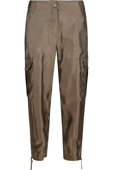 Aspesi Pants & Shorts for Women Aspesi Cargo Buttoned Trousers