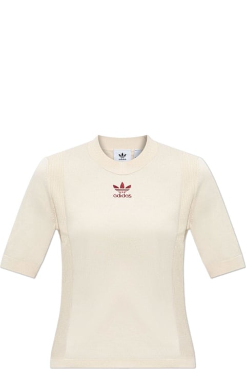 Adidas Originals by Wales Bonner for Women Adidas Originals by Wales Bonner X Wales Bonner Knitted Short-sleeved Top