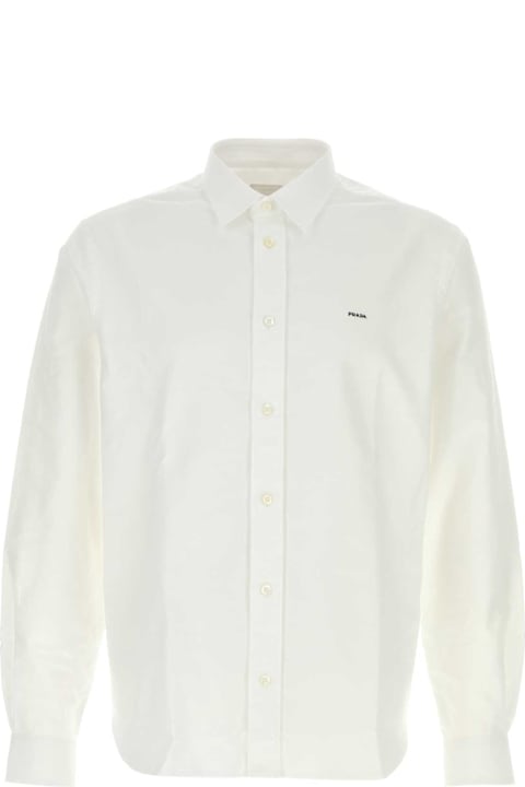 Homeware Prada White Oxford Shirt