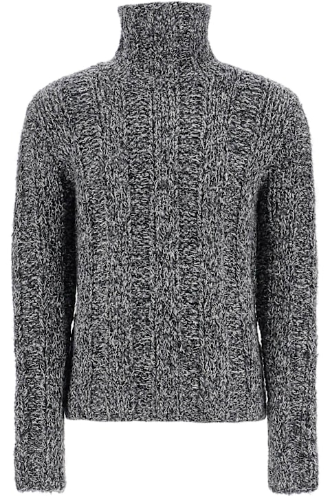 Sweaters for Men Dolce & Gabbana Melange Turtleneck