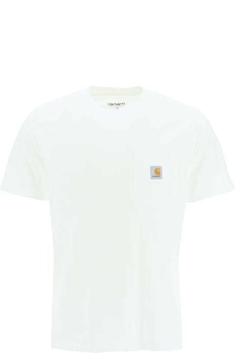 Carhartt Topwear for Women Carhartt 'pocket' T-shirt Featuring Logo Label