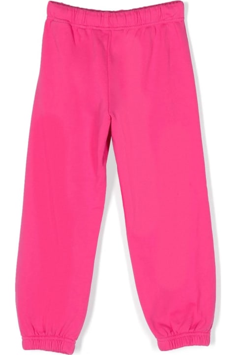 Palm Angels for Kids Palm Angels Fuchsia Joggers With Logo