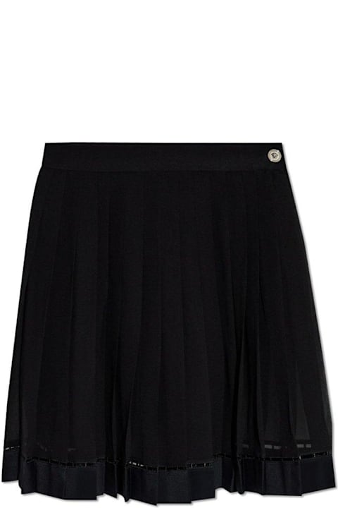 Skirts for Women Versace Pleated Mini Skirt