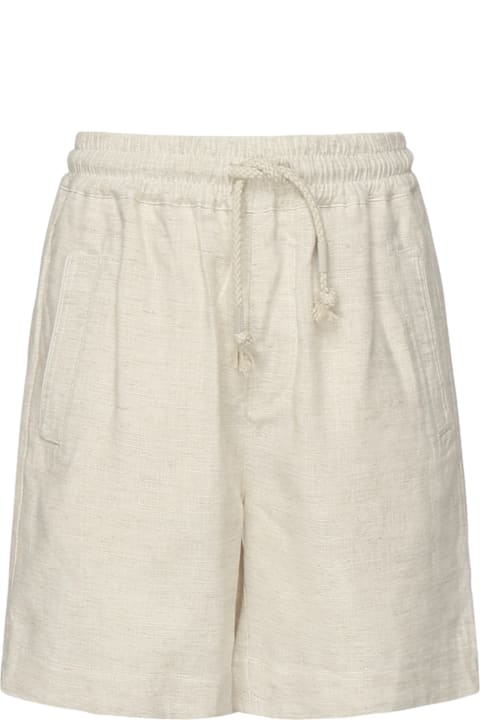 Eleventy for Men Eleventy Linen Bermuda Shorts