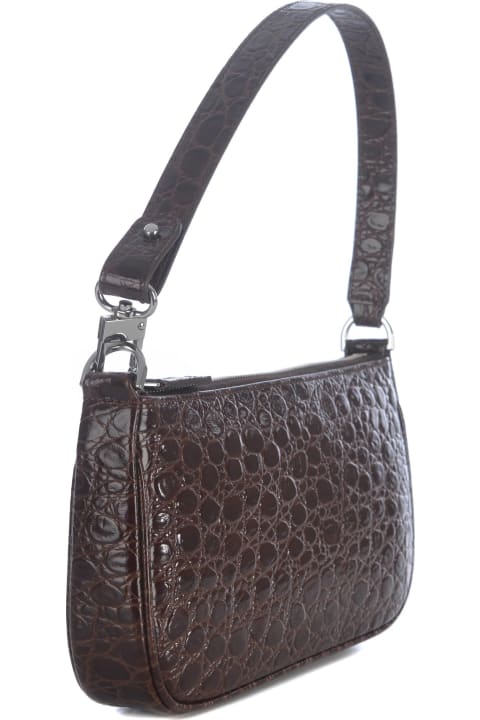 Fashion for Women BY FAR Shoulder Bag By Far "rachel Medium" In Croco Leather