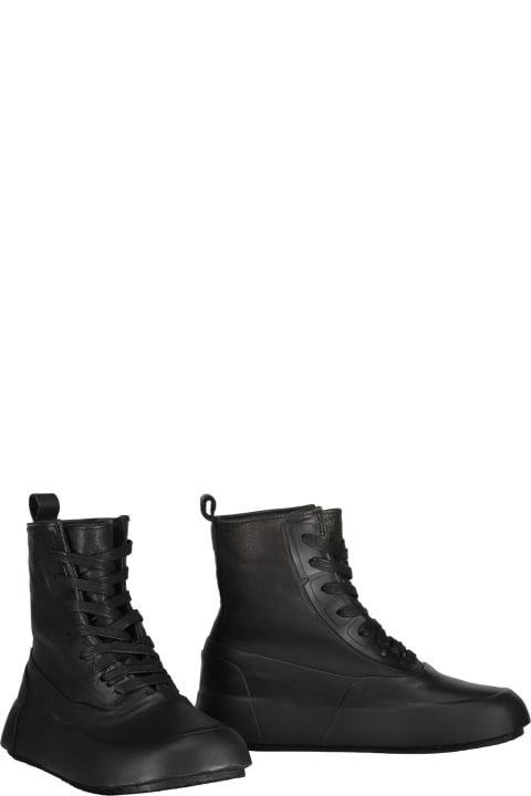 Boots for Women AMBUSH Leather High-top Sneakers