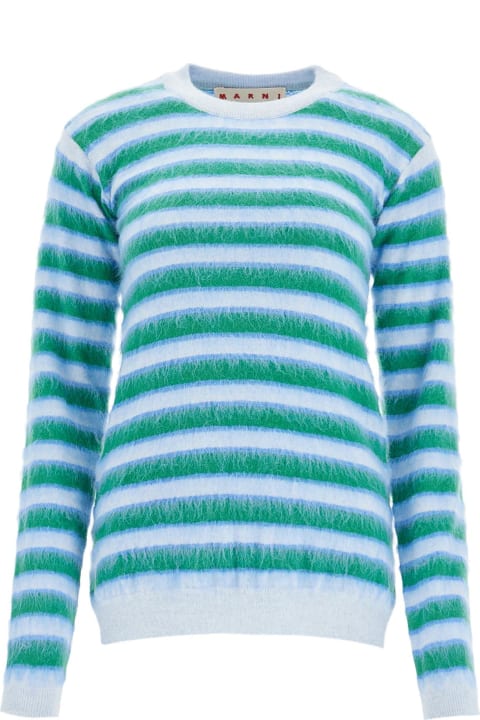 Marni Sweaters for Women Marni Striped Crewneck Pullover