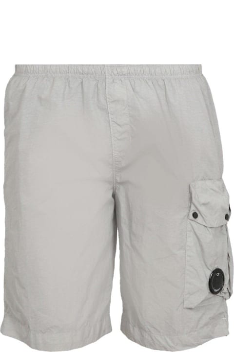 Homeware C.P. Company Lens-detail Knee Length Swim Shorts