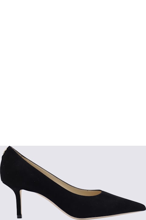 Jimmy Choo Black Leather Pumps