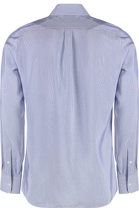 Dolce & Gabbana قمصان لـ القسم الرجالي Dolce & Gabbana Striped Silk Shirt